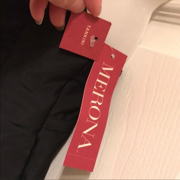 🔥ON SALE🔥3/$30🔥 💖 Merona Women’s Tankini Bikini Top Swimsuit - Picture 4 of 5